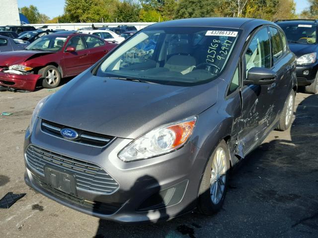 1FADP5AUXDL524634 - 2013 FORD C-MAX GRAY photo 2