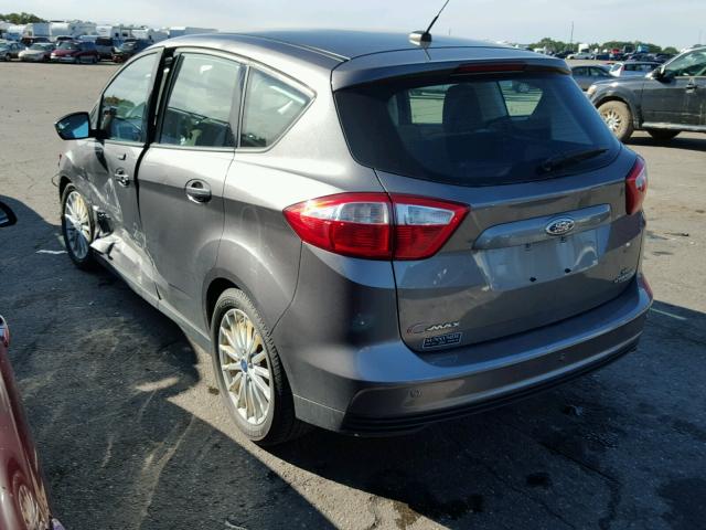 1FADP5AUXDL524634 - 2013 FORD C-MAX GRAY photo 3