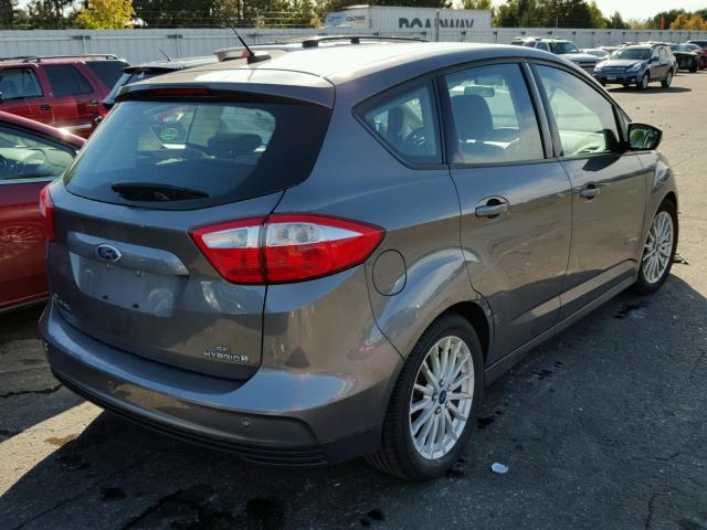 1FADP5AUXDL524634 - 2013 FORD C-MAX GRAY photo 4