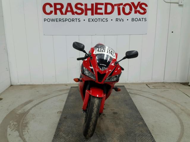 JH2PC40849K200780 - 2009 HONDA CBR600 RED photo 2