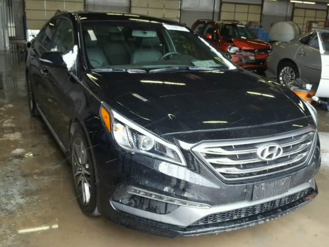 5NPE34AB3FH090101 - 2015 HYUNDAI SONATA SPO BLACK photo 1