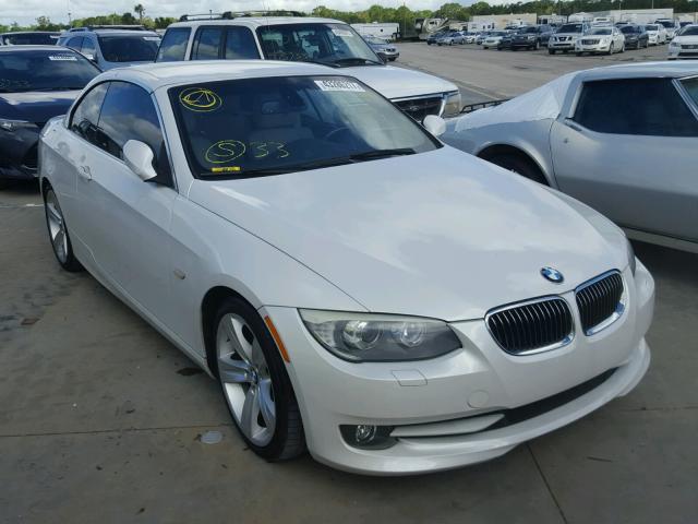 WBADW3C52BE539523 - 2011 BMW 328 WHITE photo 1