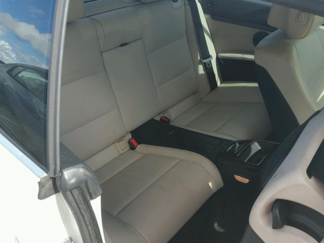 WBADW3C52BE539523 - 2011 BMW 328 WHITE photo 6