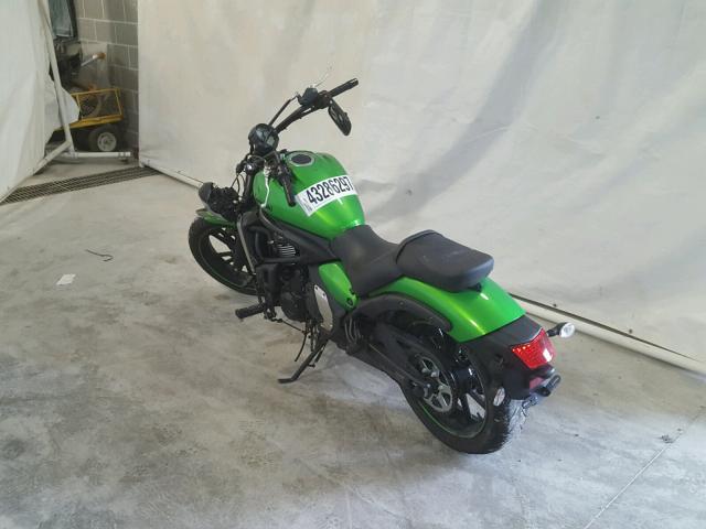 JKAENEA10FDA01031 - 2015 KAWASAKI EN650 A 绿色 照片 2
