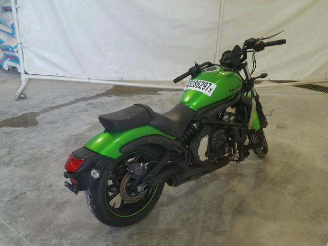 JKAENEA10FDA01031 - 2015 KAWASAKI EN650 A GREEN photo 3