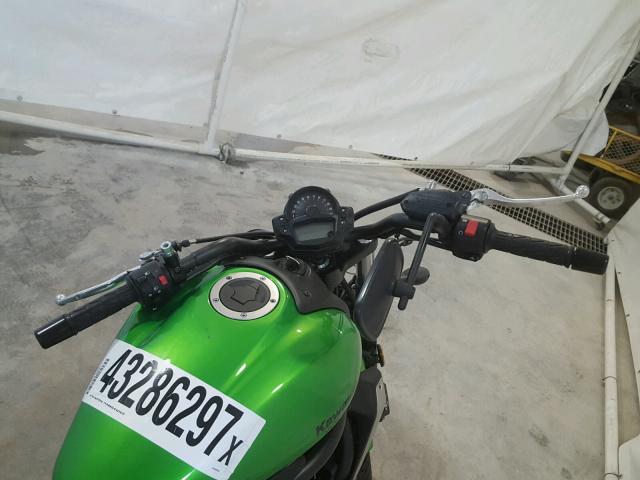 JKAENEA10FDA01031 - 2015 KAWASAKI EN650 A GREEN photo 5