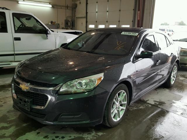 1G11C5SL9FF251064 - 2015 CHEVROLET MALIBU 1LT შავი ფოტო 2