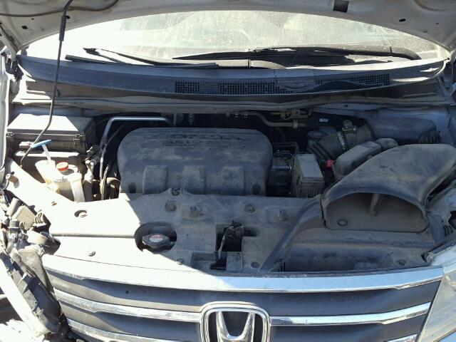 5FNRL5H63BB041067 - 2011 HONDA ODYSSEY EX SILVER photo 7