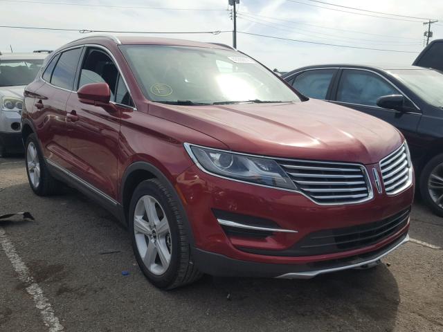 5LMCJ1C99GUJ22040 - 2016 LINCOLN MKC PREMIE RED photo 1