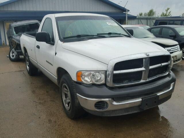 1D7HA16K52J135525 - 2002 DODGE RAM 1500 WHITE photo 1