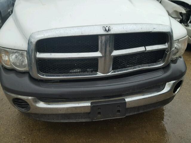 1D7HA16K52J135525 - 2002 DODGE RAM 1500 WHITE photo 9