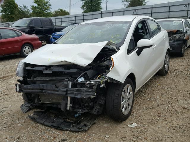 KNADM4A39G6588653 - 2016 KIA RIO LX WHITE photo 9