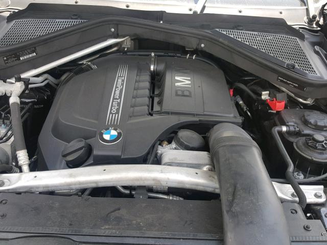 5UXFG2C54CL780630 - 2012 BMW X6 XDRIVE3 BLACK photo 7