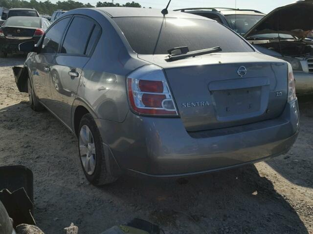 3N1AB61E47L690136 - 2007 NISSAN SENTRA 2.0 GRAY photo 3