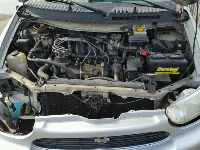 4N2XN11T4YD831002 - 2000 NISSAN QUEST SE SILVER photo 7