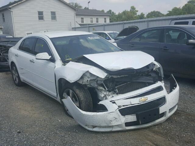 1G1ZC5E04CF226931 - 2012 CHEVROLET MALIBU 1LT WHITE photo 1