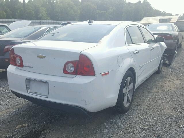 1G1ZC5E04CF226931 - 2012 CHEVROLET MALIBU 1LT WHITE photo 4