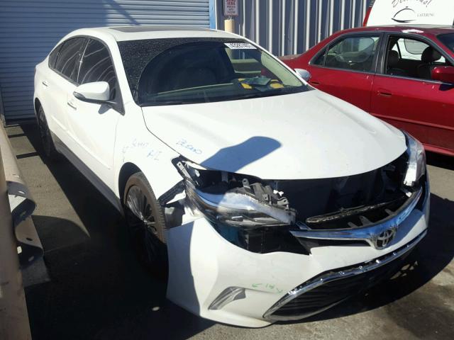 4T1BK1EBXGU232669 - 2016 TOYOTA AVALON XLE WHITE photo 1