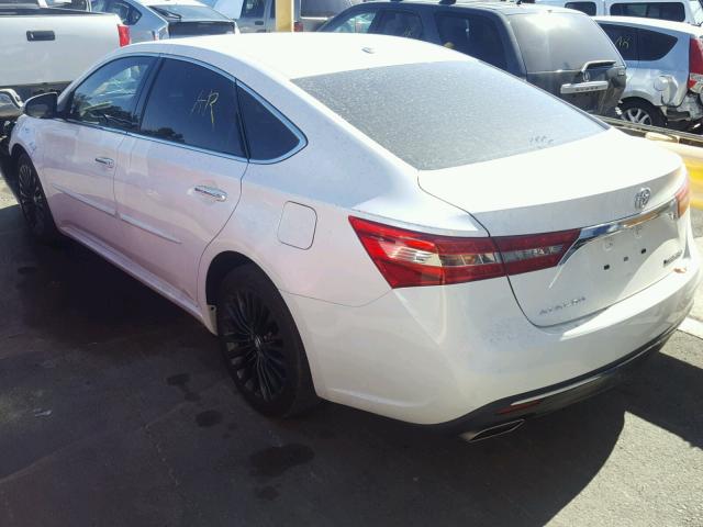 4T1BK1EBXGU232669 - 2016 TOYOTA AVALON XLE WHITE photo 3