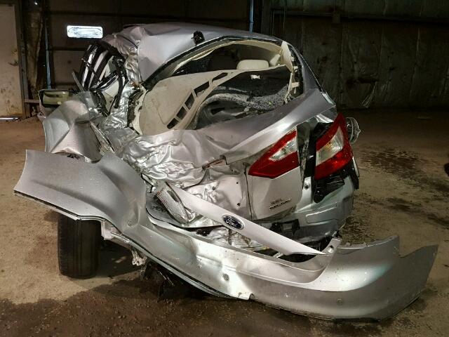 1FAHP3H21CL453557 - 2012 FORD FOCUS SEL SILVER photo 10