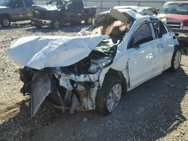 1HGCR2F83DA247672 - 2013 HONDA ACCORD EXL WHITE photo 2