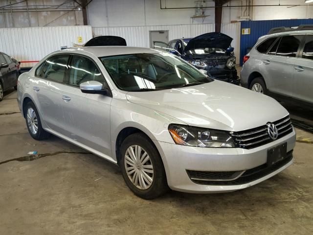 1VWAS7A30EC121193 - 2014 VOLKSWAGEN PASSAT SILVER photo 1