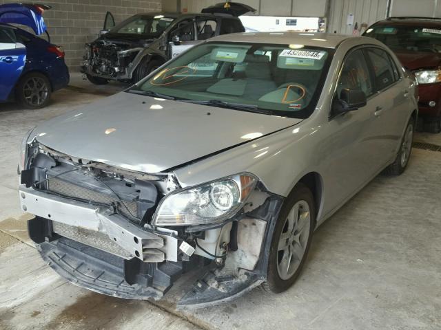 1G1ZA5E0XAF166186 - 2010 CHEVROLET MALIBU LS Күміс фото 2