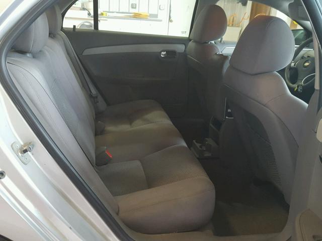 1G1ZA5E0XAF166186 - 2010 CHEVROLET MALIBU LS Күміс фото 6
