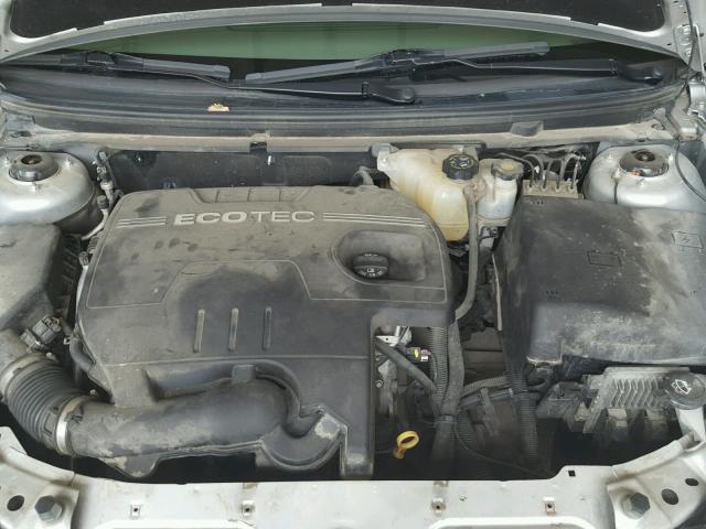 1G1ZA5E0XAF166186 - 2010 CHEVROLET MALIBU LS Күміс фото 7