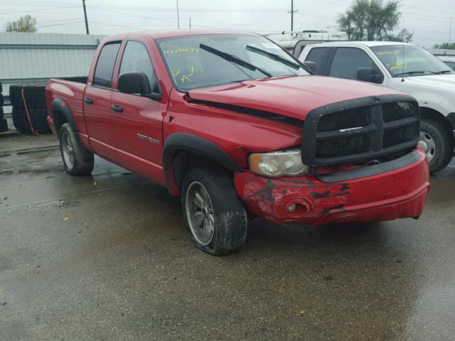 1D7HU18D23S299042 - 2003 DODGE RAM 1500 S RED photo 1