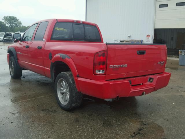 1D7HU18D23S299042 - 2003 DODGE RAM 1500 S RED photo 3