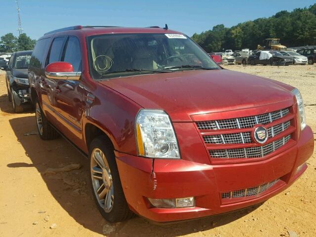 1GYS3JEF6ER208853 - 2014 CADILLAC ESCALADE E RED photo 1