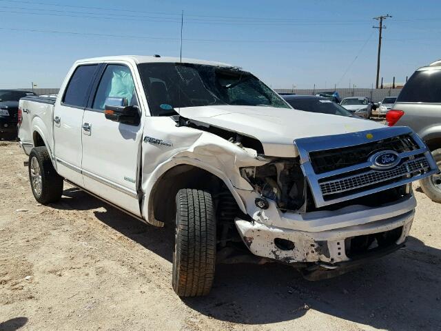 1FTFW1ET5CFB72348 - 2012 FORD F150 SUPER WHITE photo 1