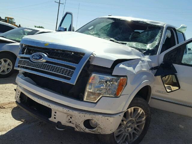 1FTFW1ET5CFB72348 - 2012 FORD F150 SUPER WHITE photo 9