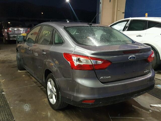 1FADP3F20DL222992 - 2013 FORD FOCUS SE GRAY photo 3