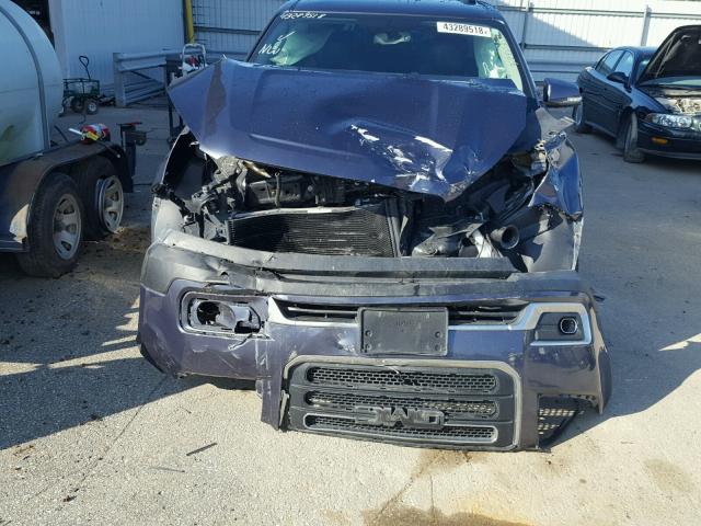 1GKKVRKD3EJ117897 - 2014 GMC ACADIA SLT 蓝色 照片 9