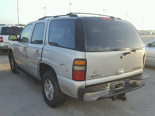 1GNEC13Z54R265129 - 2004 CHEVROLET TAHOE TAN photo 3