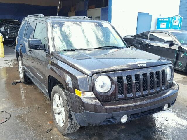 1C4NJRBB6ED830374 - 2014 JEEP PATRIOT BROWN photo 1