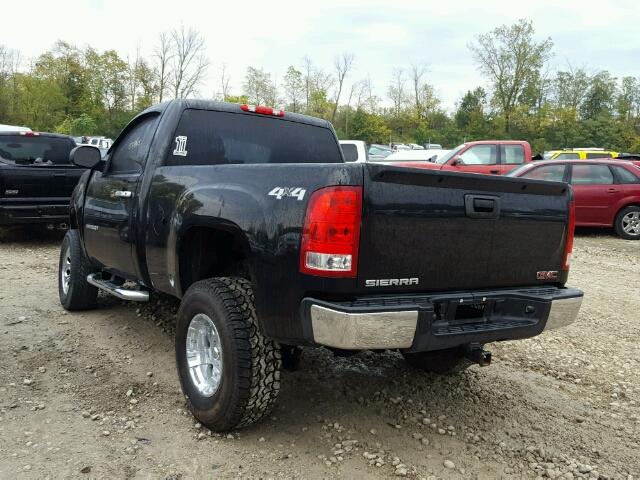 1GTN2TEX3CZ278737 - 2012 GMC SIERRA K15 BLACK photo 3