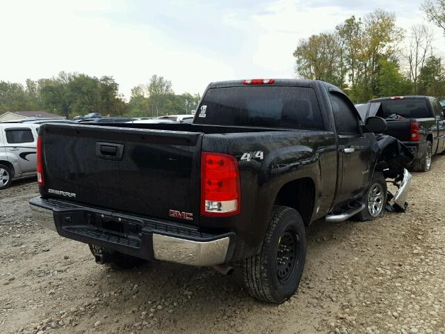 1GTN2TEX3CZ278737 - 2012 GMC SIERRA K15 BLACK photo 4