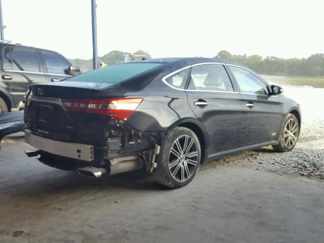 4T1BK1EB7FU144564 - 2015 TOYOTA AVALON XLE BLACK photo 4