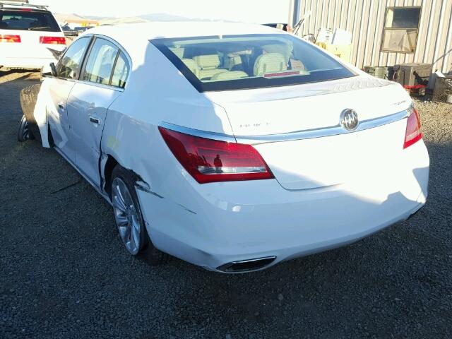 1G4GA5G34EF306496 - 2014 BUICK LACROSSE WHITE photo 3