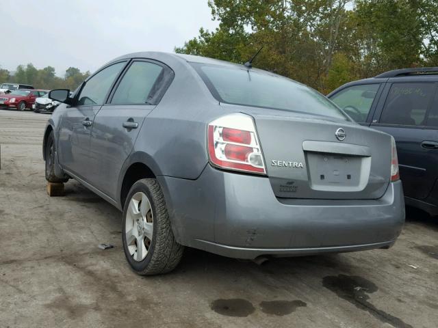 3N1AB61E18L641154 - 2008 NISSAN SENTRA 2.0 SILVER photo 3