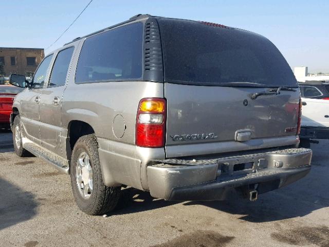 1GKFK66UX2J290301 - 2002 GMC DENALI XL GOLD photo 3