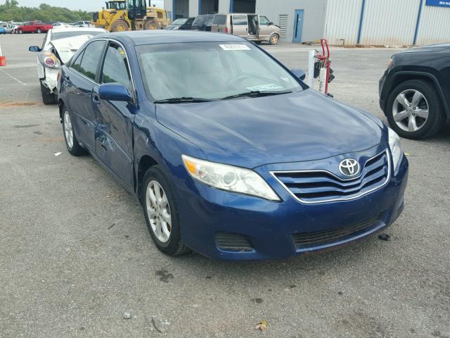 4T1BF3EK4BU638729 - 2011 TOYOTA CAMRY BASE BLUE photo 1