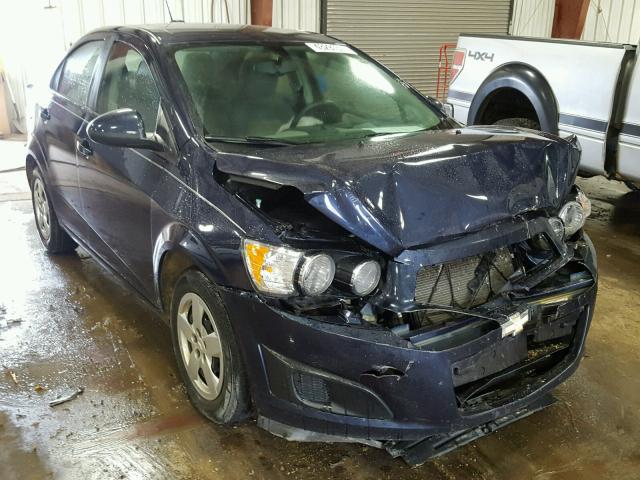 1G1JA5SHXF4182933 - 2015 CHEVROLET SONIC LS BLUE photo 1