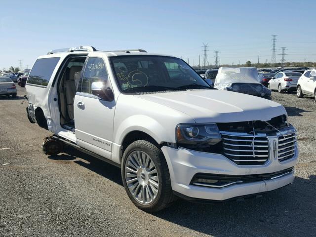 5LMJJ3LT3GEL08858 - 2016 LINCOLN NAVIGATOR WHITE photo 1