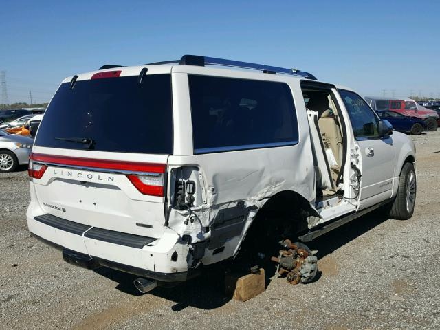 5LMJJ3LT3GEL08858 - 2016 LINCOLN NAVIGATOR WHITE photo 4
