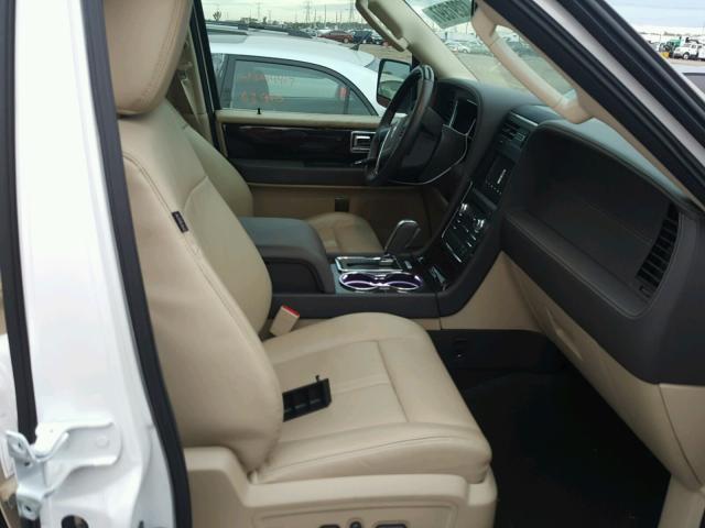 5LMJJ3LT3GEL08858 - 2016 LINCOLN NAVIGATOR WHITE photo 5