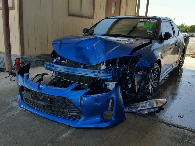 JTKJF5C79F3090158 - 2015 TOYOTA SCION TC 蓝色 照片 2